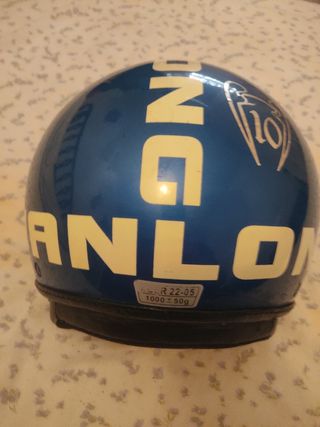 Casco moto antiguo WANLONG talla L