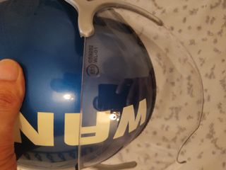 Casco moto antiguo WANLONG talla L