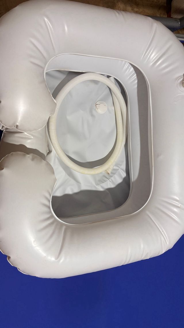 lavacabezas hinchable