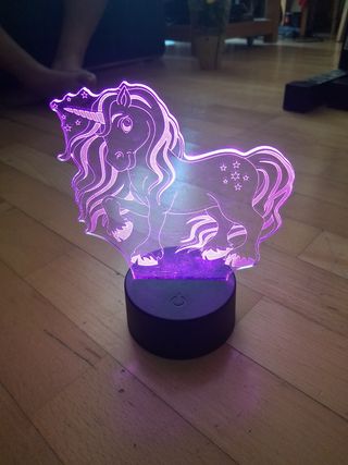 Luz LED Unicornio