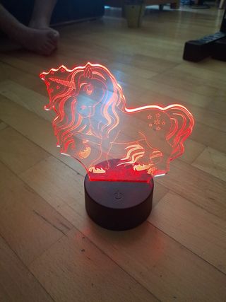 Luz LED Unicornio