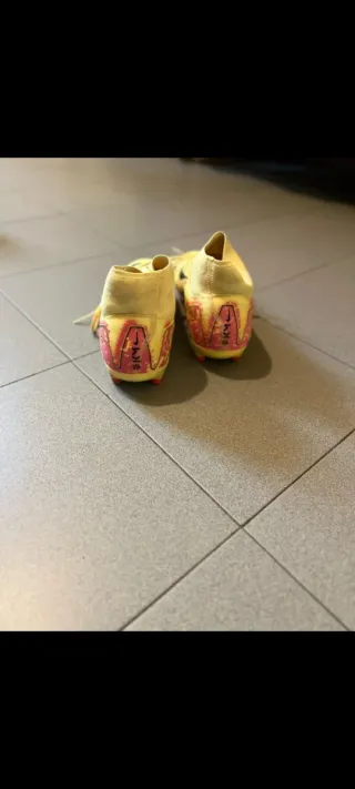 Nike Mercurial Mbappe - Scarpe Calcio Gialle