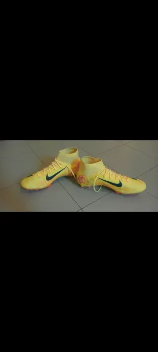 Nike Mercurial Mbappe - Scarpe Calcio Gialle
