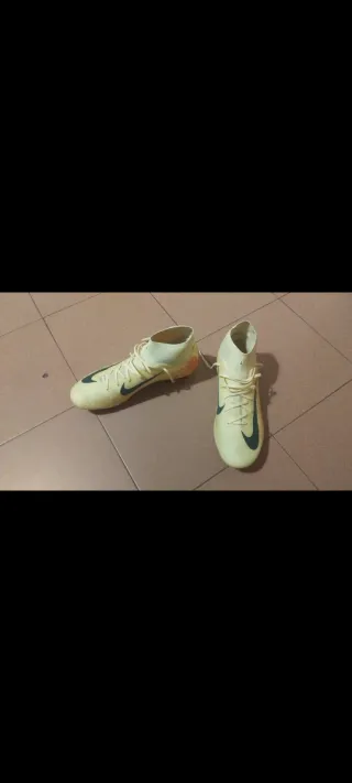 Nike Mercurial Mbappe - Scarpe Calcio Gialle