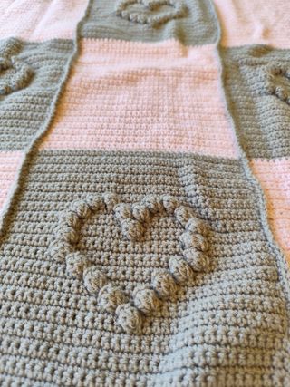 Copertina uncinetto bimbo/a