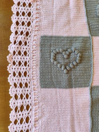 Copertina uncinetto bimbo/a