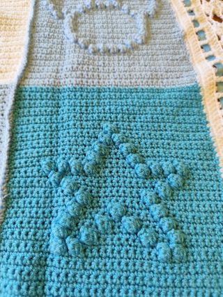 Copertina neonato uncinetto