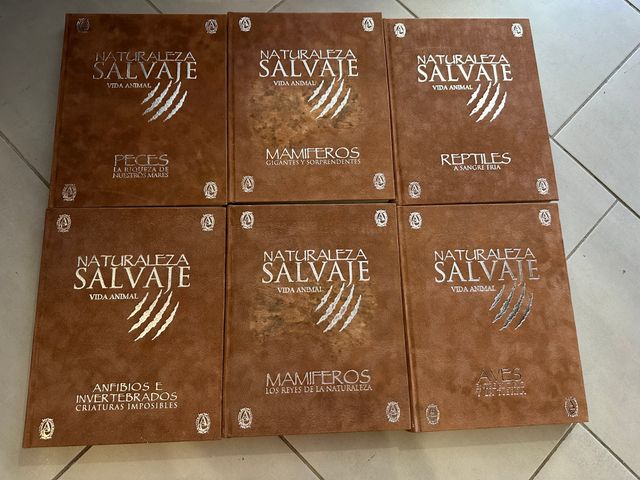 Naturaleza Salvaje: 6 libros