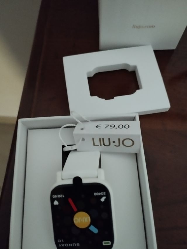 Smartwatch Liu Jo Teen bianco Nuovo, regalo doppi