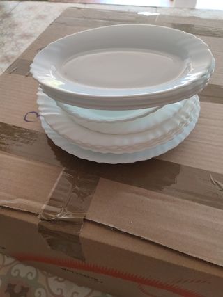 Vajilla de 18 servicios, 110 piezas