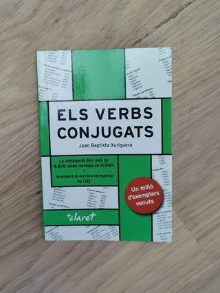 Libro Els Verbs Conjugats – Joan Baptista Xuriguer