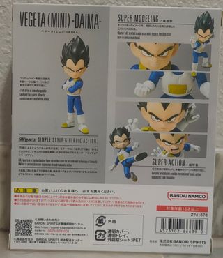 SHFiguarts Dragón Ball Vegeta Mini-Daima