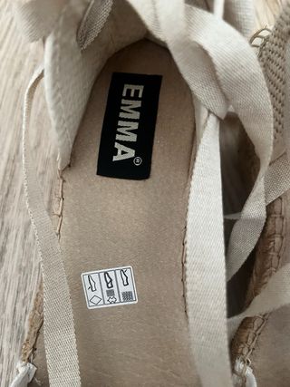 Sandalias beige Emma