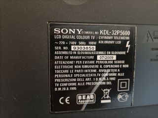 Television Sony Bravia KDL-32P5600
