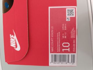 Zapatillas Nike Court Vision Low - rojas y negras