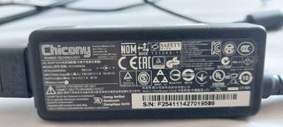 Cargador Acer Chicony 19V 40W