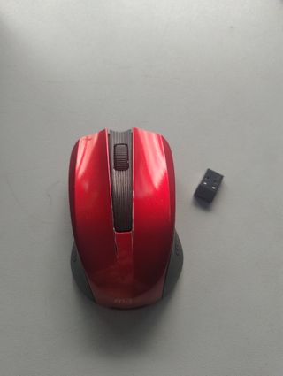 Ratón inalámbrico mTk rojo