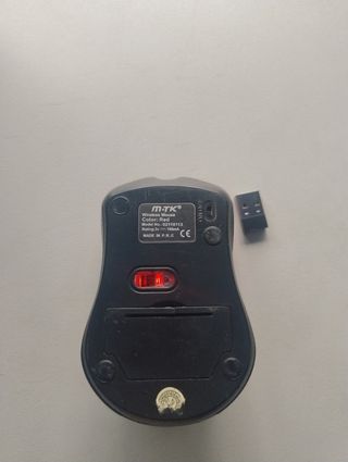Ratón inalámbrico mTk rojo