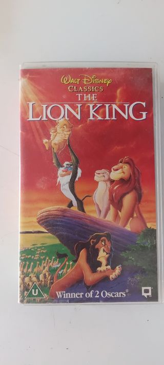 8 VHS Disney Classici