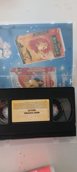 8 VHS Disney Classici