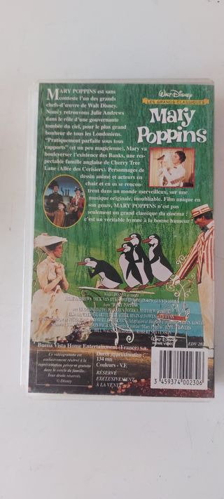 8 VHS Disney Classici