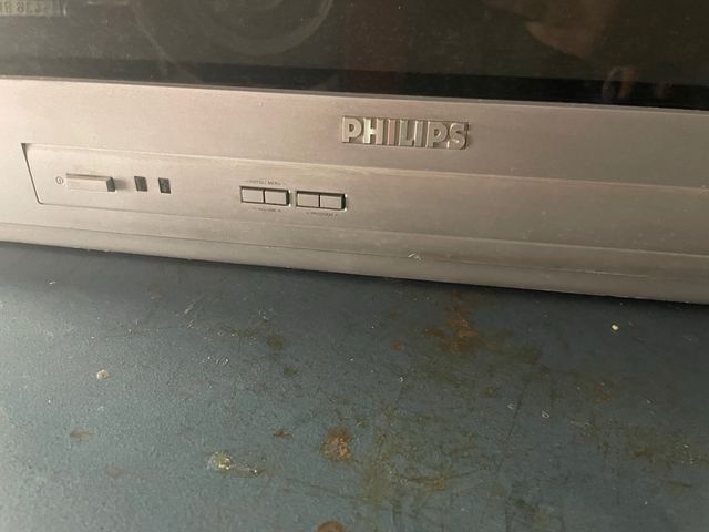 TV Philips CRT - Gris plata
