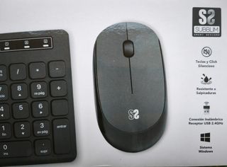 Combo teclado + ratón inalámbrico S2 Sublim.