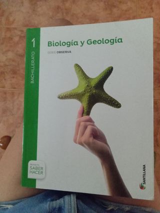 libro biología y geología 1 bach santillana serie 