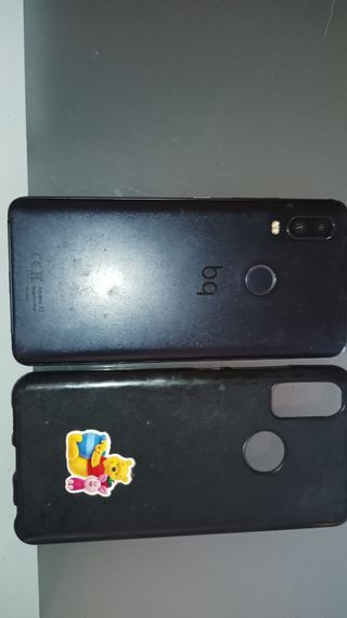 bq Aquaris X2 - móvil negro