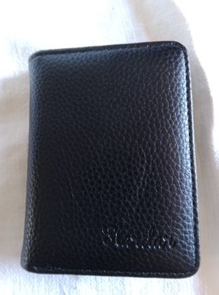 Portafoglio nero uomo