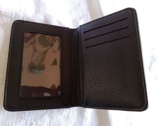 Portafoglio nero uomo