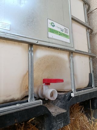 Bidón agua 1000L riego