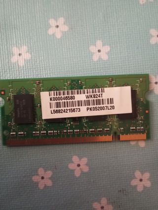 Memoria RAM 1GB para portátil 