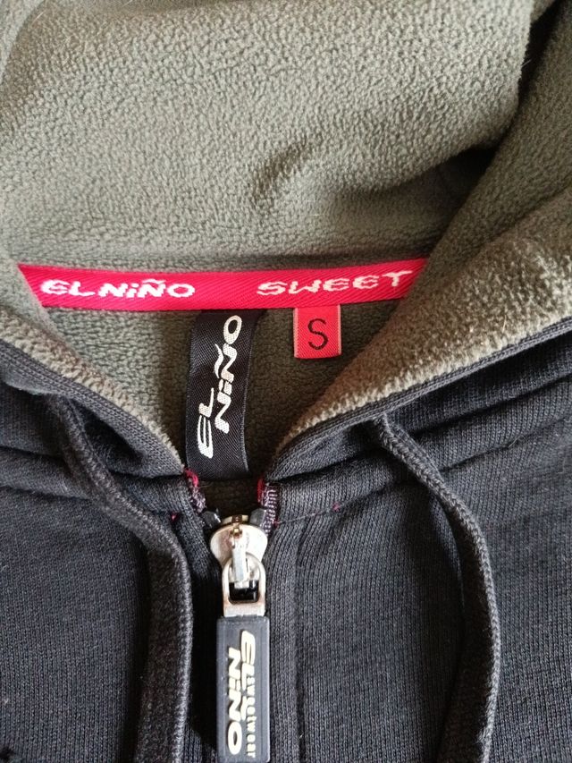 Sudadera El Niño gruesa y forrada. De inviermo.