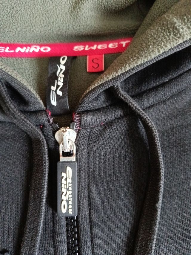 Sudadera El Niño gruesa y forrada. De inviermo.