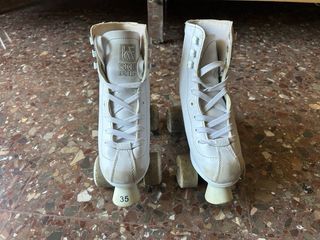 Patines blancos talla 35