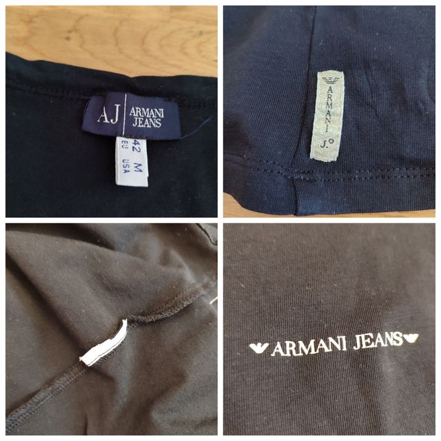Maglietta Armani Jeans nera tg M