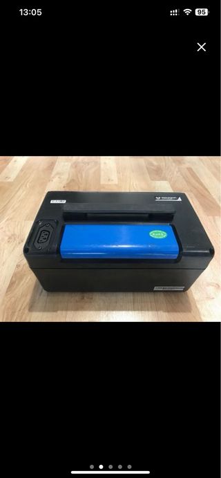 Bateria de litio para moto Niu 60V 29Ah azul
