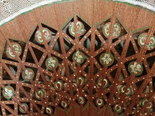 Abanico bolillos artesanal