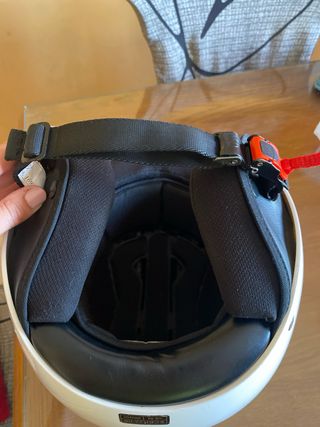 Casco Shiro blanco, prácticamente nuevo