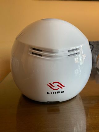 Casco Shiro blanco, prácticamente nuevo