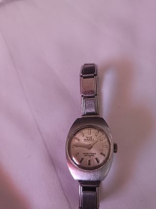 Reloj Marfi vintage plata