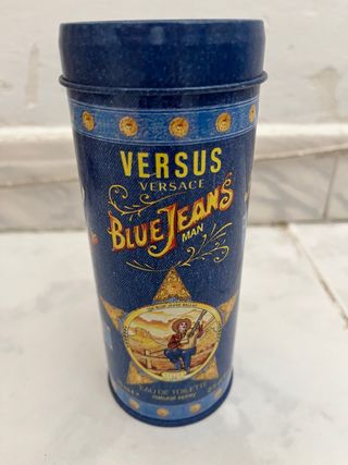 Caja metálica Versace Blue Jeans