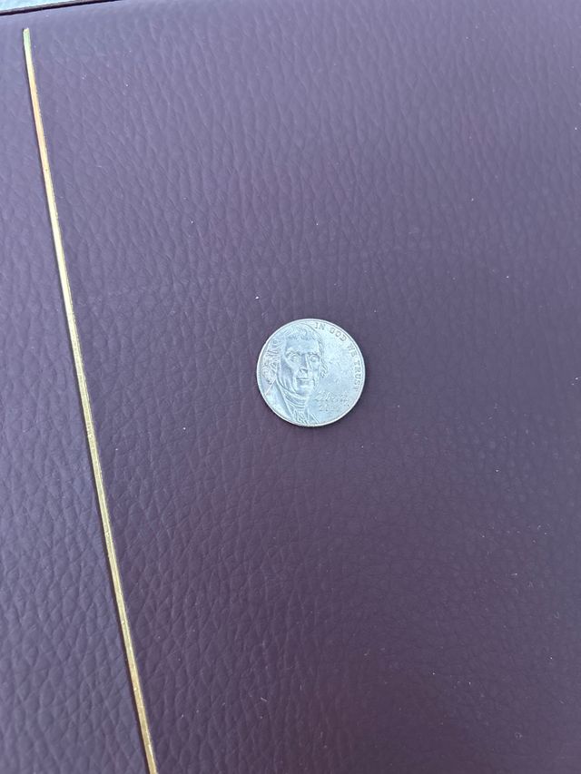 Moneda 5 centavos Jefferson