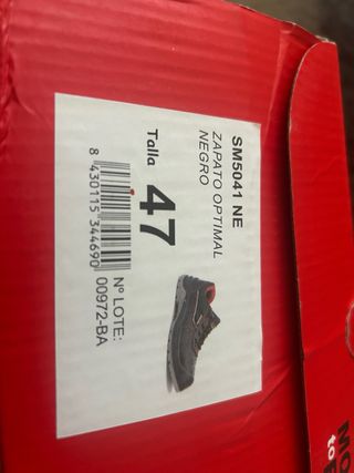 Zapatos seguridad Mon to Fri