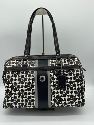 Bolso Coach - Negro y Blanco