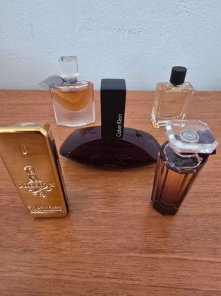 Miniaturas Perfume - Lancôme, CK, Hermès, Paco Rab
