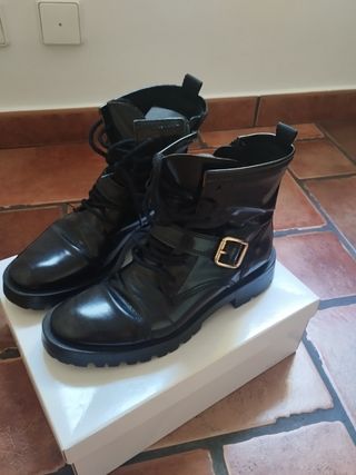 Botines Alpe mujer negros