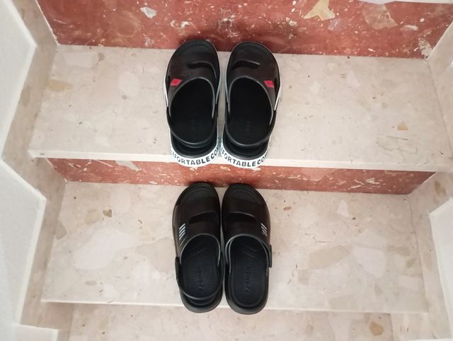 ‼️OFERTA 2×5€‼️Sandalias Negras A Estrenar