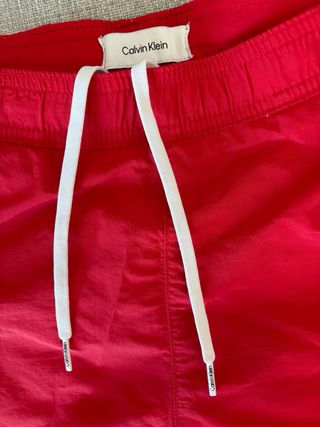 Bañador Calvin Klein rojo